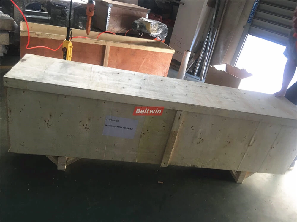 Livraison de la presse de refroidissement par air PA1200 au Chili