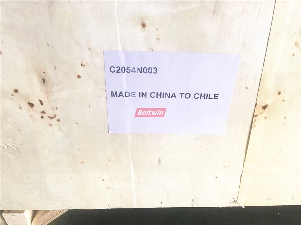 Livraison de la presse de refroidissement par air PA1200 au Chili