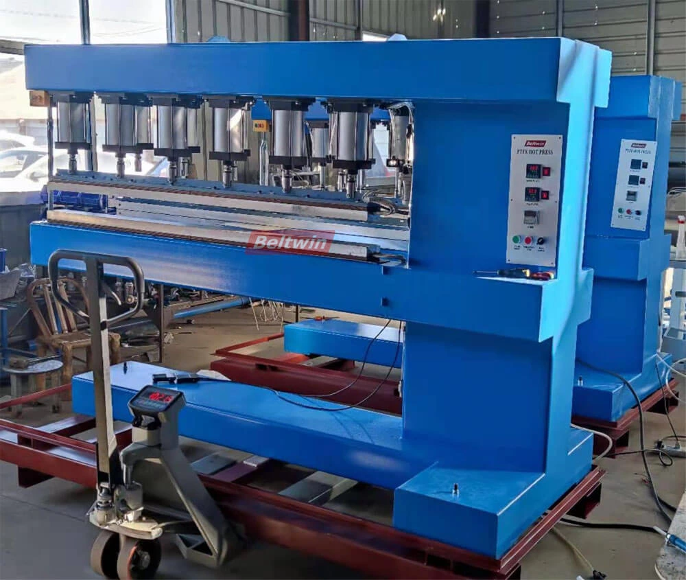 Presse d'épissure de machine de soudure de ceinture de téflon de PTFE TW (STW) 130-200