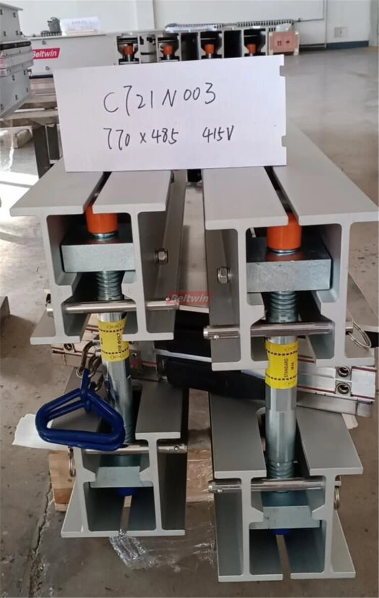 Livraison de vulcanisateur à courroie en caoutchouc en janvier 2020