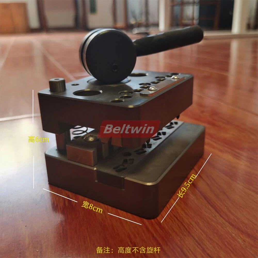 Outil d'installation de fixation de bande transporteuse d'agrafes Épissure mécanique