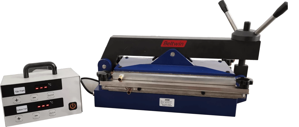 Presse d'épissure de ceinture de refroidissement par eau pour la bande de conveyeur de PVC de 200-400mm, la transmission et la ceinture plate