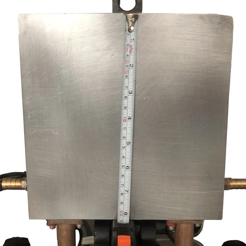 Presse d'épissure de ceinture de refroidissement par eau pour la bande de conveyeur de PVC de 200-400mm, la transmission et la ceinture plate