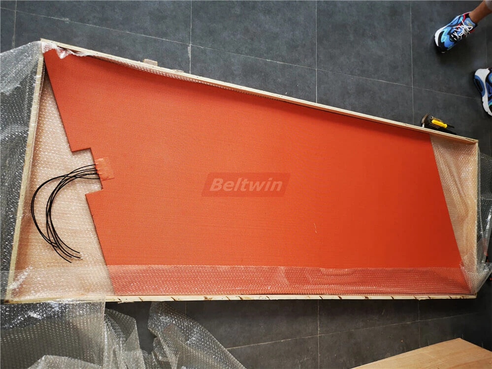 Vulcanisateur de bande transporteuse en caoutchouc à cordon en acier de 3000 mm de large DSLQ-S