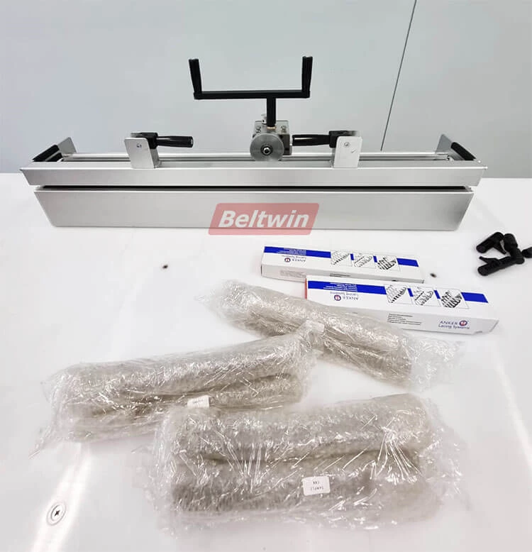 Lacer manuel de rouleau KA350-1500 pour l'épissure mécanique de bande de conveyeur