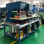 Machine de soudage de courroie haute fréquence QA-1000 pour guides en V/taquets/parois latérales