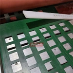 Poinçonneuse de trous ovales carrés ronds de ceinture d'unité centrale de PVC de 2000mm large