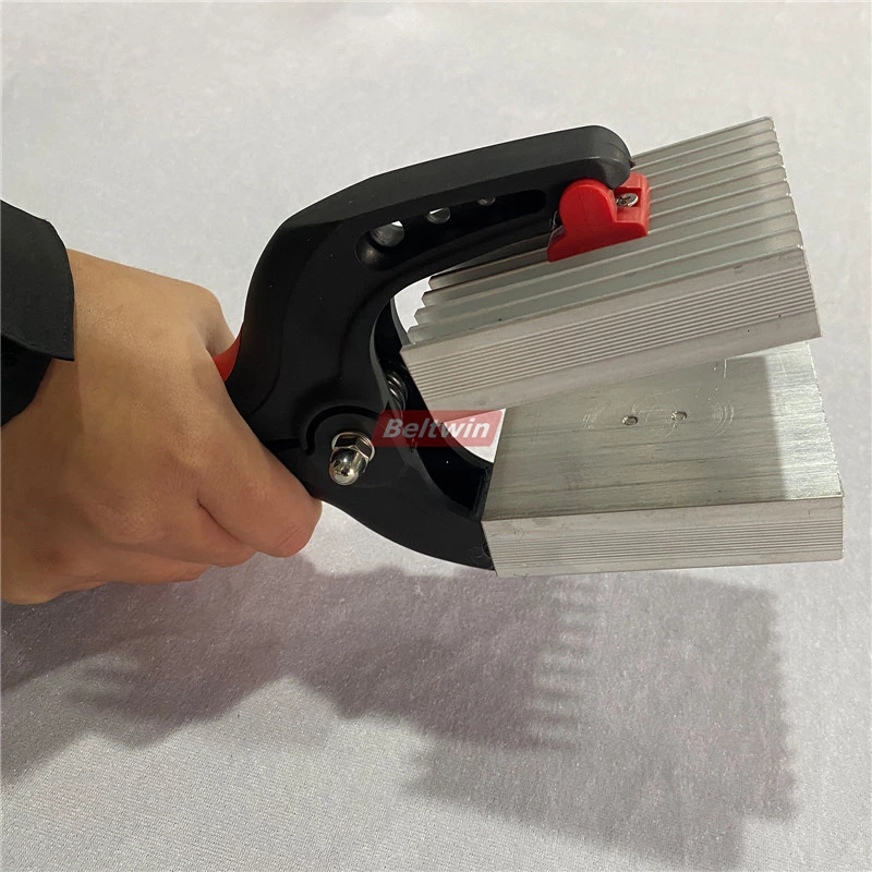 Presse à pince chauffante pour bande tangentielle d'épissure de métal, bande de machine, bande de transport et de processus