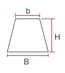 Taquet de PVC/PU/paroi latérale/guide