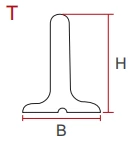 Taquet de PVC/PU/paroi latérale/guide