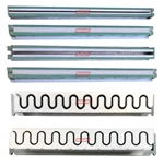 Moules de guidage, de paroi latérale et de profils de tasseaux de bande transporteuse pour le soudage de bande à haute fréquence