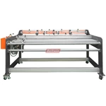 Découpeuse de bande transporteuse en PVC PU CA2000-3000, machine de découpe