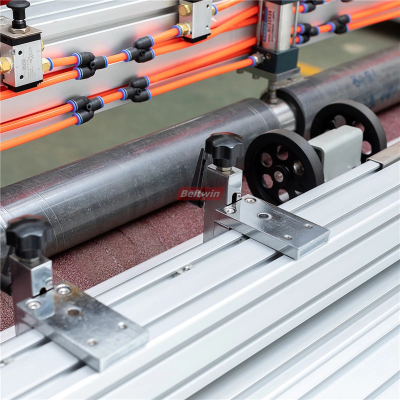 Découpeuse de bande transporteuse en PVC PU CA2000-3000, machine de découpe