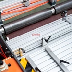 Découpeuse de bande transporteuse en PVC PU CA2000-3000, machine de découpe