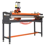 Perforateur semi-automatique de doigt de ceinture d'unité centrale de PVC TA1000-3000