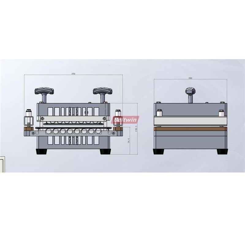 Petite presse de refroidissement par air Beltwin