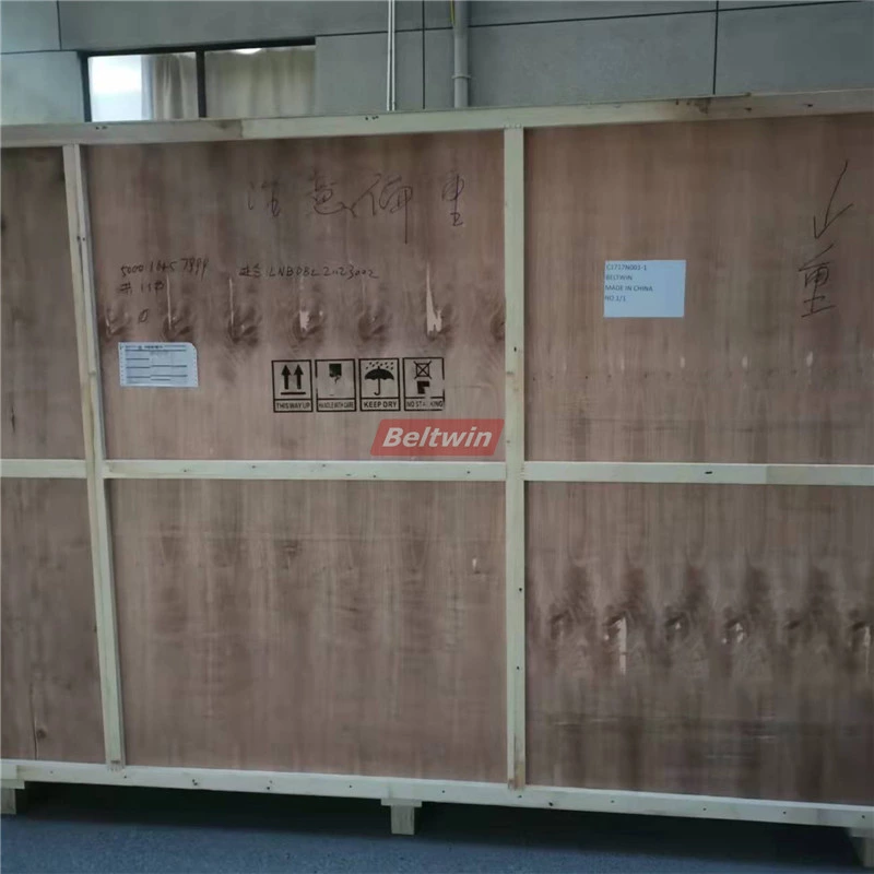 Machine de soudage à guidage transversal en V pour bandes transporteuses en PVC et PU