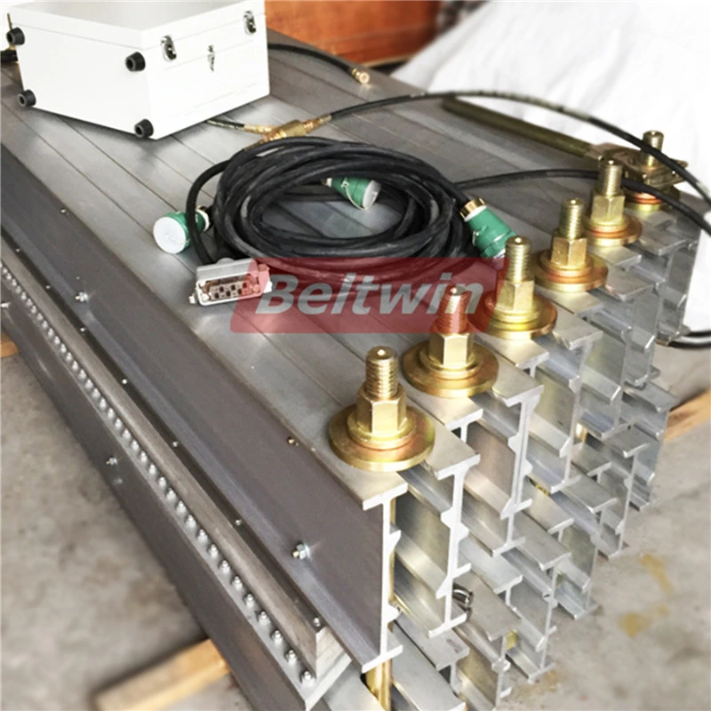 Presse de vulcanisation à chaud pour sacs à eau pour bandes transporteuses en caoutchouc DSLQ-II