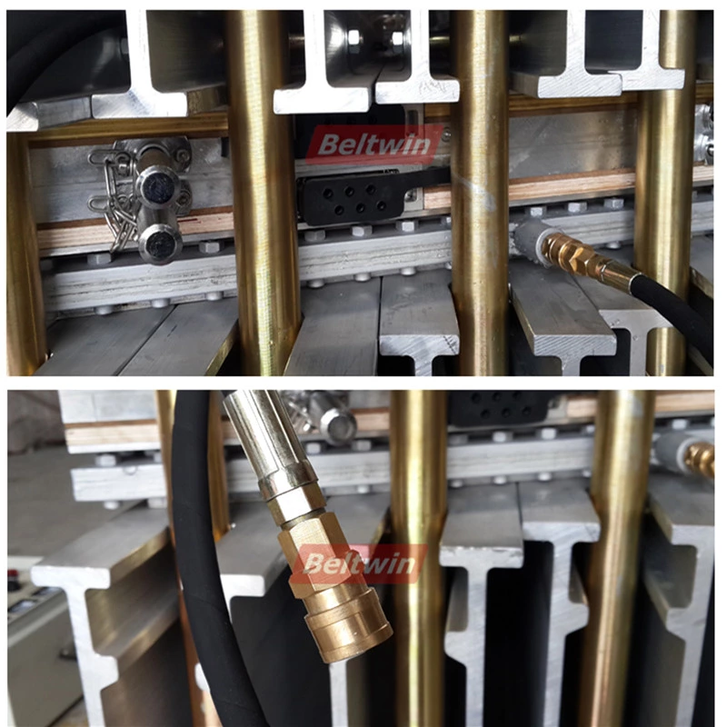 Presse de vulcanisation à chaud pour sacs à eau pour bandes transporteuses en caoutchouc DSLQ-II