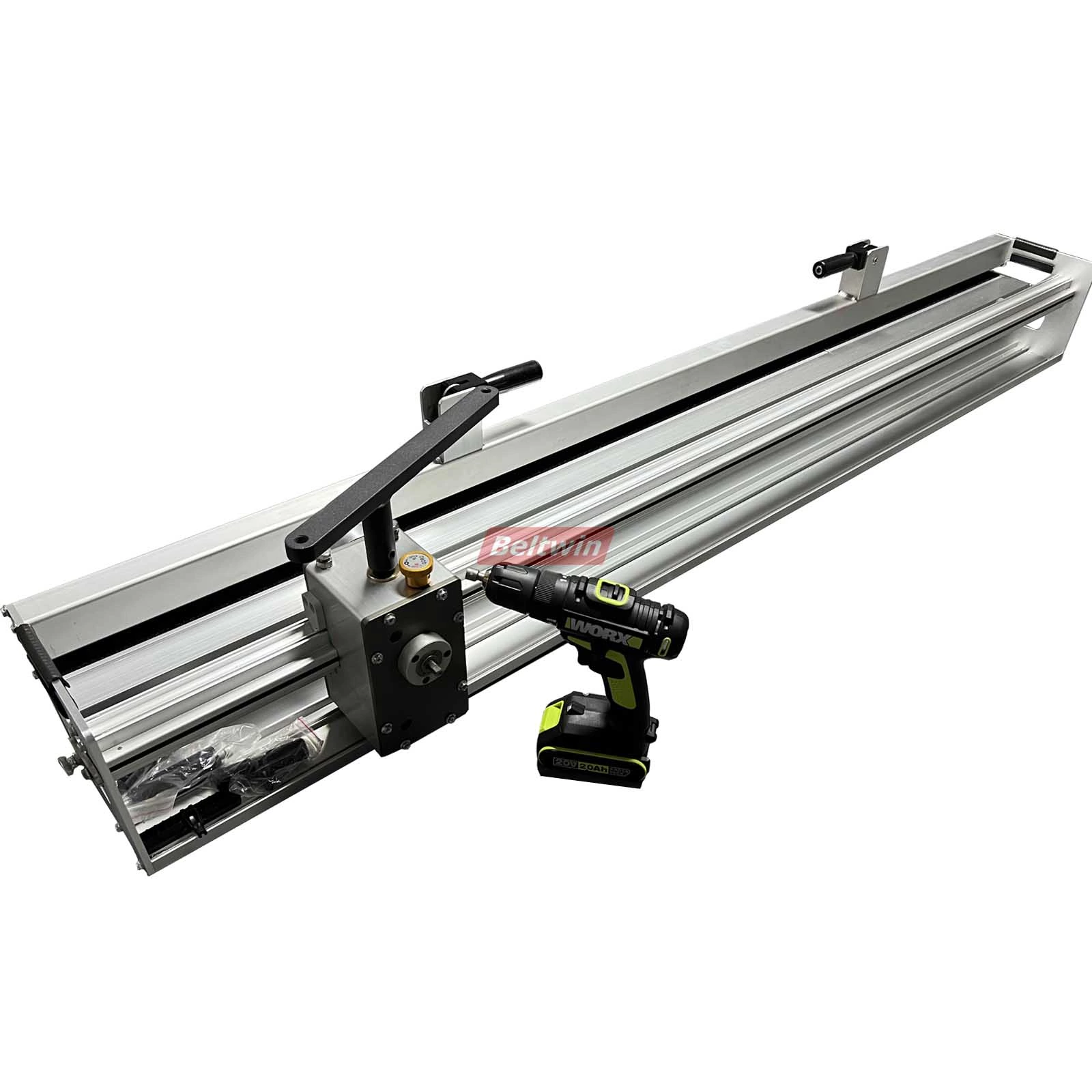 Roller Lacer avec perceuse électrique KA600-1500 pour épissure mécanique de bande transporteuse