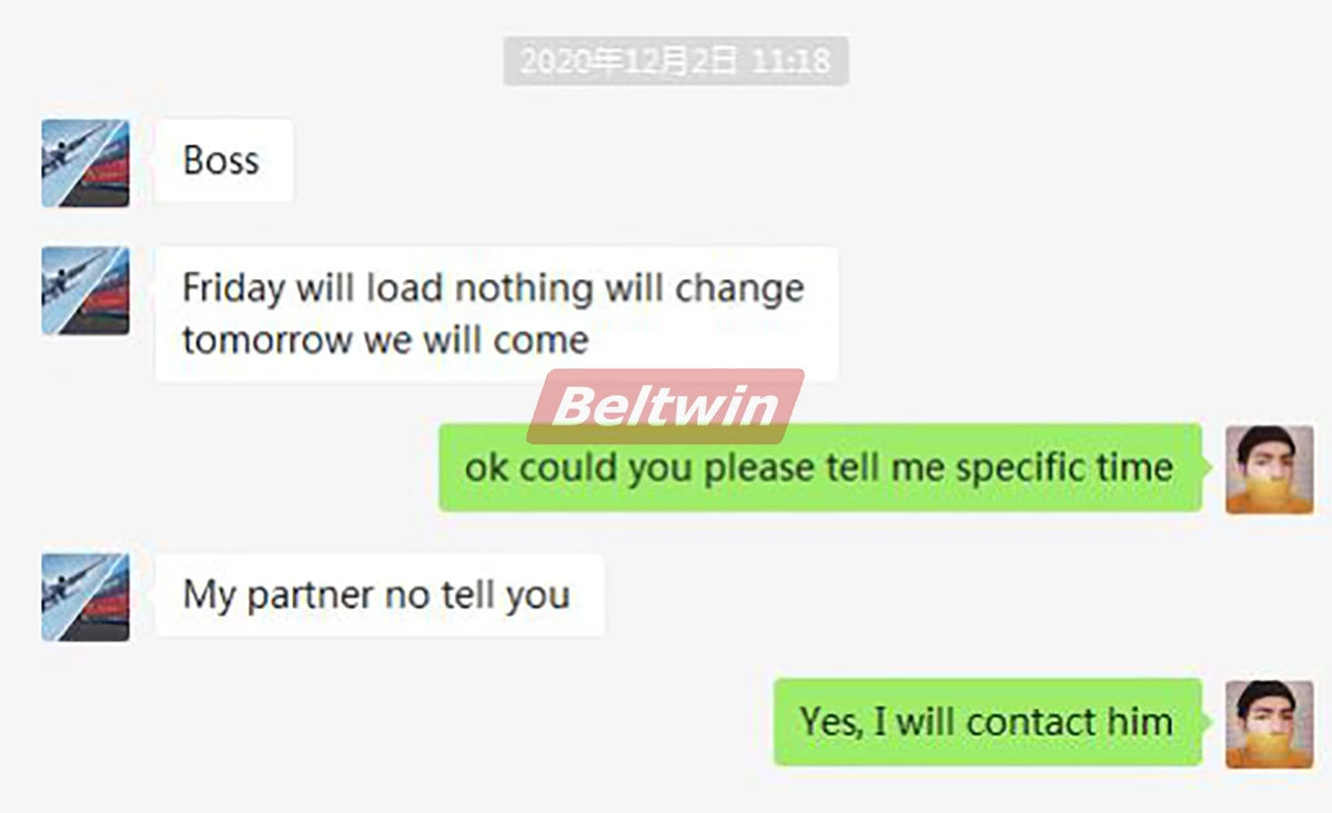 Solution totale d'atelier de bande transporteuse pour le client algérien