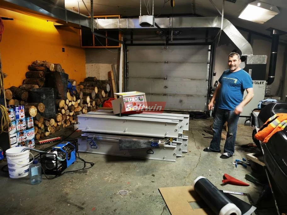 Journal de livraison (Vulcanisateur DSLQ-S 2756 690mmx1420mm au Canada) 2022.4.14