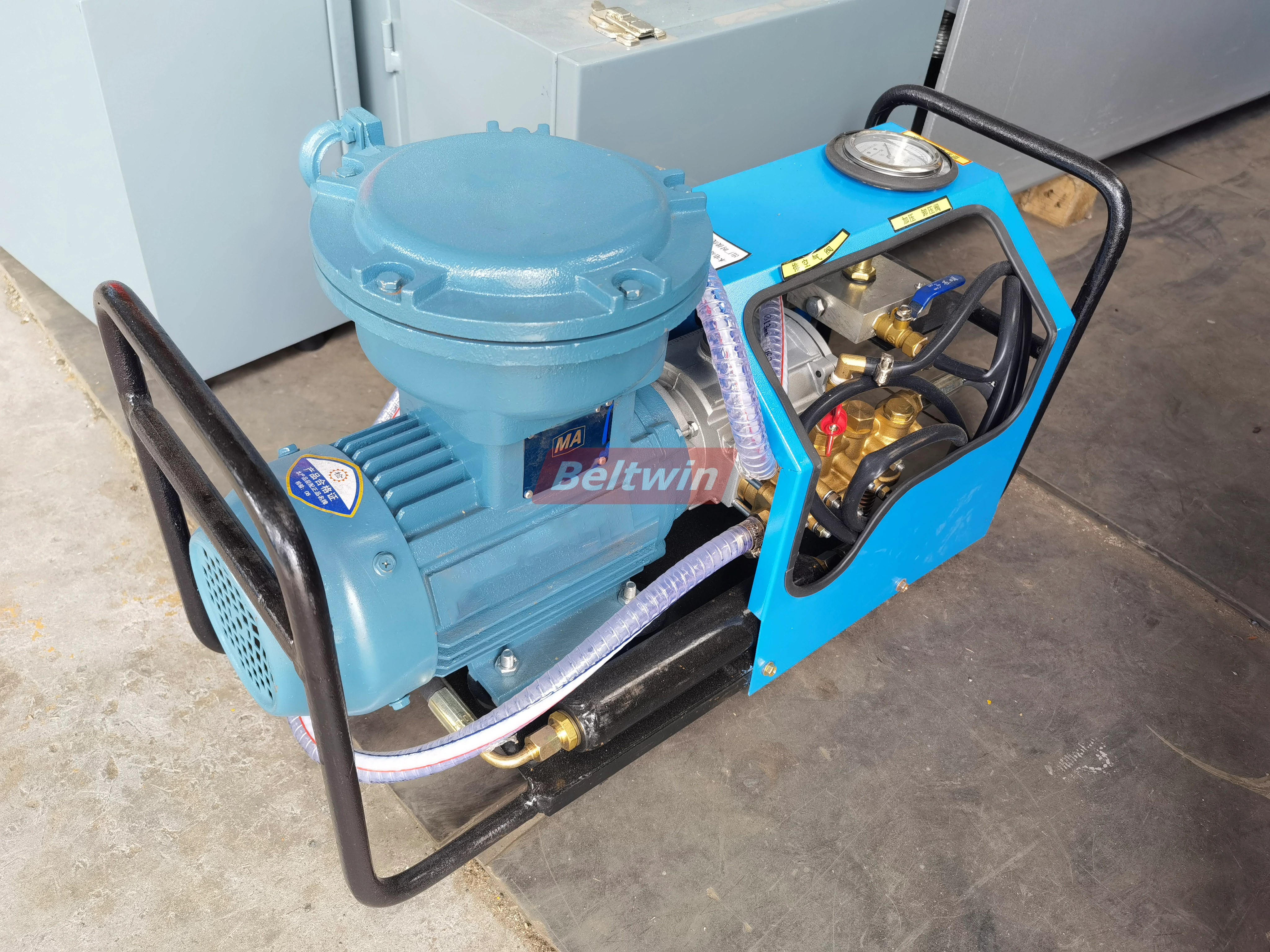 Vulcanisateur de bande en caoutchouc antidéflagrant pour mines DSLQ