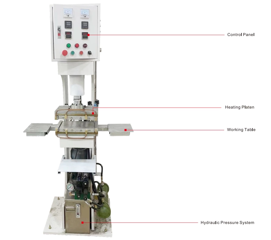 timing belt jointing machine Machine de jointoiement de courroie de distribution pour système de pression hydraulique PC250T-500T