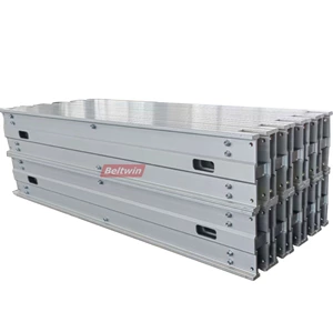 Pièces de barre transversale en alliage d'aluminium pour vulcanisateur de bande transporteuse en caoutchouc