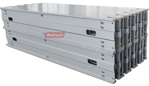 Pièces de barre transversale en alliage d'aluminium pour vulcanisateur de bande transporteuse en caoutchouc