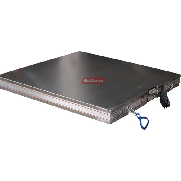 Pièces de plaque chauffante pour bande transporteuse en caoutchouc