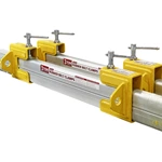 Pince de préhension à tête fixe pour bande transporteuse en caoutchouc