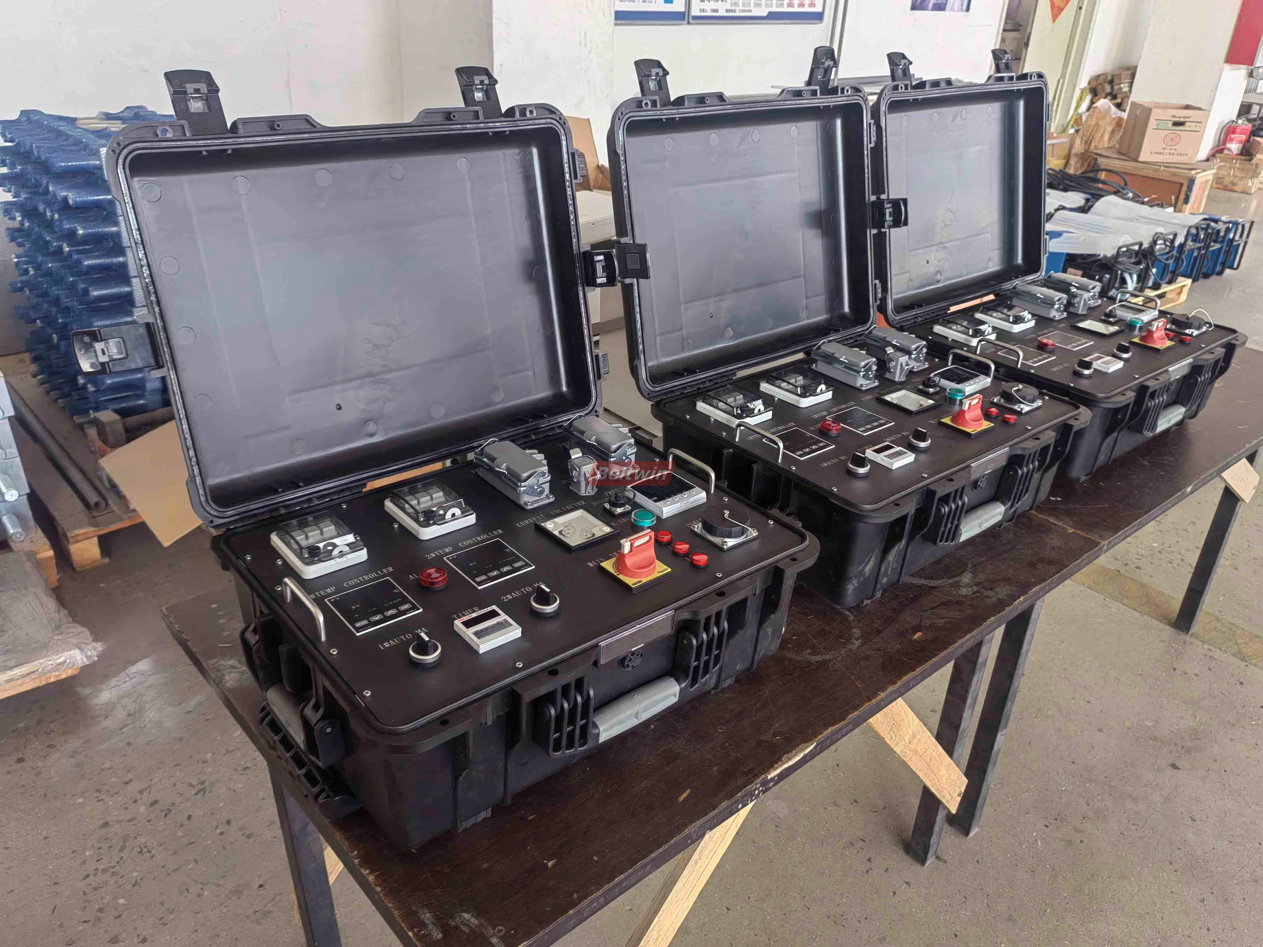 Vulcanisateur DSLQ-S de deuxième génération | Presse de vulcanisation pour bandes transporteuses en caoutchouc