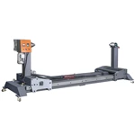 Enrouleur de bande transporteuse sans arbre, largeur réglable