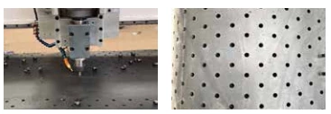 Perforatrice automatique pour courroies en caoutchouc