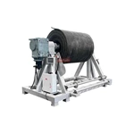 Enrouleur de courroie en caoutchouc robuste