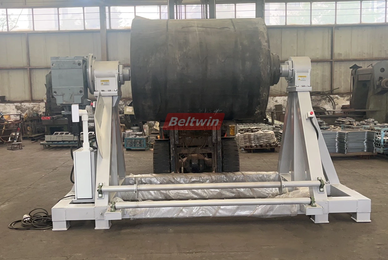 Enrouleur de courroie en caoutchouc robuste Beltwin&nbsp;: révolutionner les solutions d'enroulement de courroies industrielles