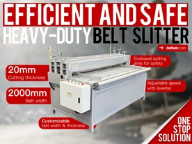 Beltwin Slitter de ceinture lourde 2000mm Largeur de ceinture