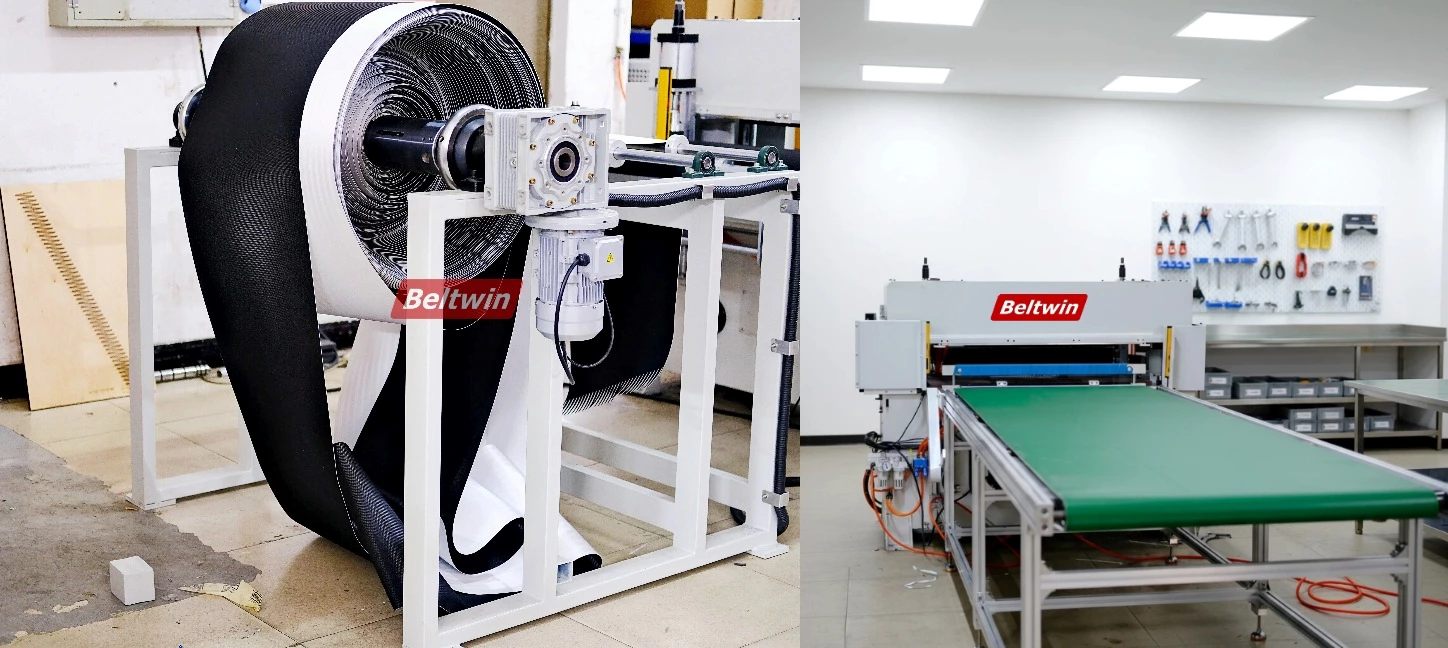 Perceuse à Doigts Entièrement Automatique pour Courroies de Tapis Roulants